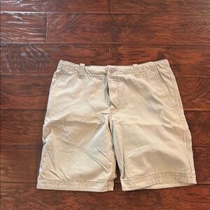 Aeropostale Tan Cargo Shorts Lightweight Cotton Blend